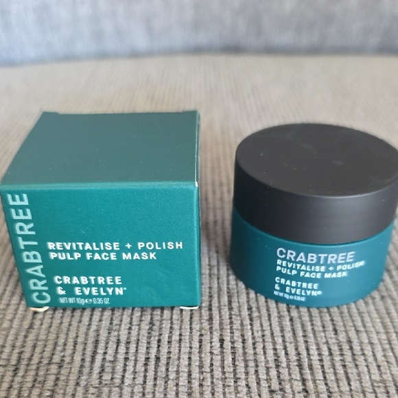 Crabtree & Evelyn Revitalise + Polish Pulp Face Mask, Set Of Four, New In Box - Picture 4 of 10